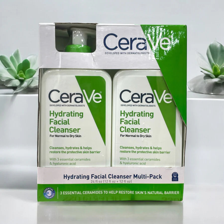 CeraVe Hydrating Facial Cleanser Multi-Pack