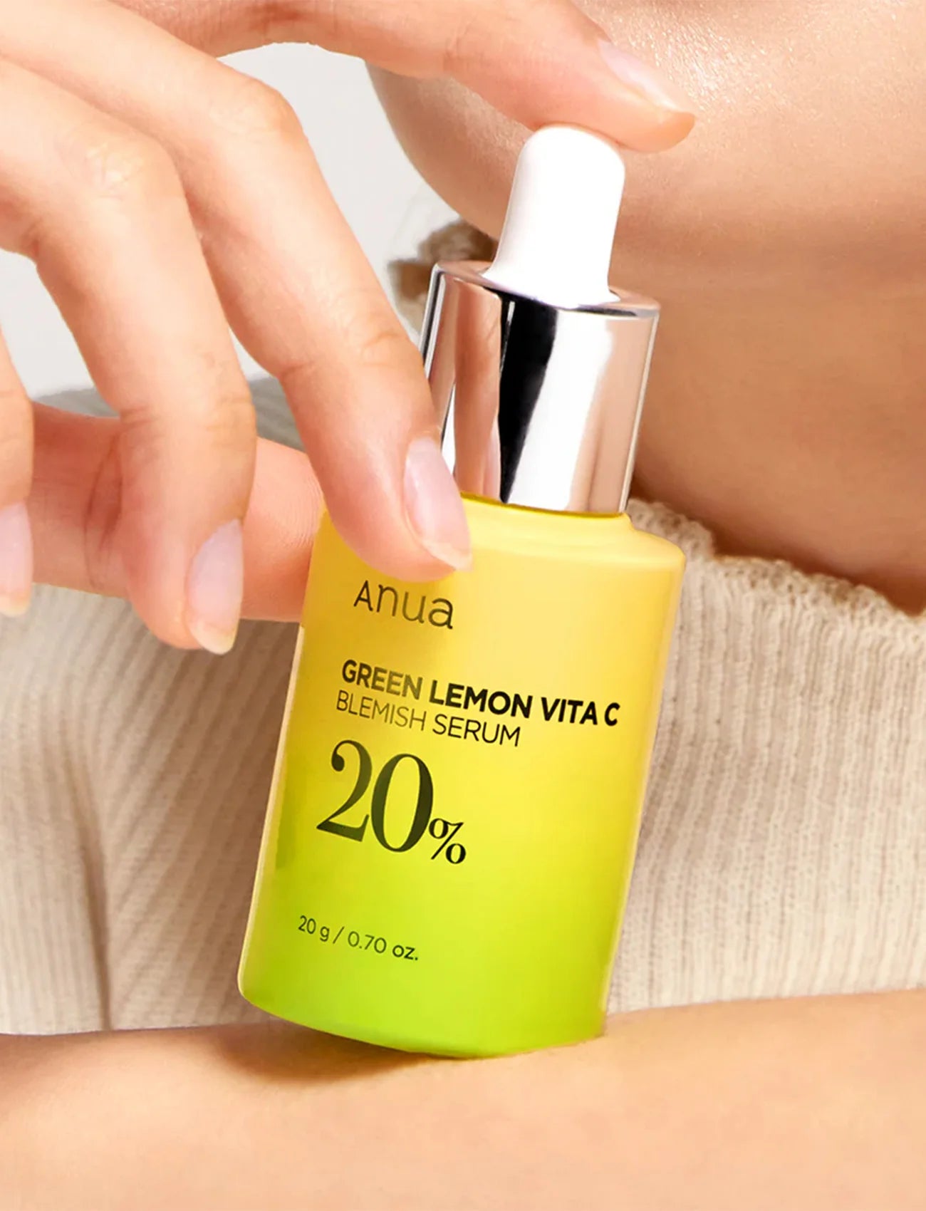 ANUA Green Lemon Vita C 20% Blemish Serum