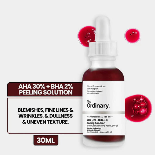 The Ordinary AHA 30% + BHA 2% Peeling Solution Serum